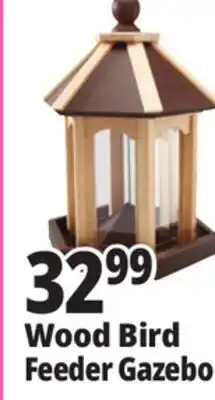Ocean State Job Lot Wood Bird Feeder Gazebo offer