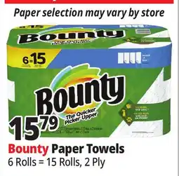Ocean State Job Lot Bounty Paper Towels offer