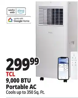 Ocean State Job Lot TCL 9,000 BTU Portable AC offer
