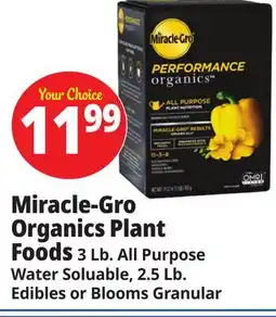 Ocean State Job Lot Miracle-Gro Organics Plant Foods offer