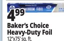Ocean State Job Lot Baker's Choice Heavy-Duty Foil offer