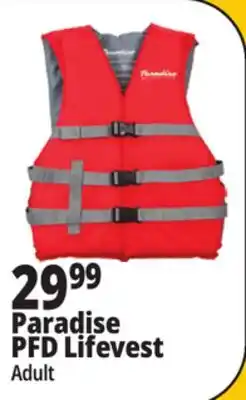 Ocean State Job Lot Paradise PFD Lifevest offer