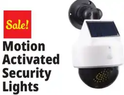 Ocean State Job Lot Motion Activated Security Lights offer