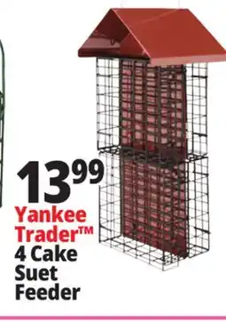 Ocean State Job Lot Yankee Trader 4 Cake Suet Feeder offer