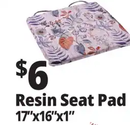 Ocean State Job Lot Resin Seat Pad 17x16x1 offer