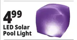 Ocean State Job Lot LED Solar Pool Light offer