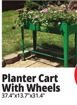 Ocean State Job Lot Planter Cart With Wheels offer