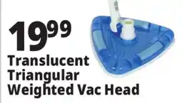 Ocean State Job Lot Translucent Triangular Weighted Vac Head offer