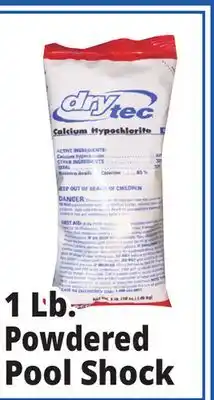Ocean State Job Lot DryTec 1 Lb. Powdered Pool Shock offer