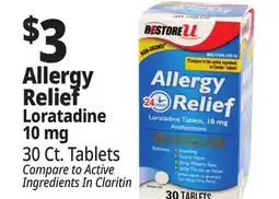 Ocean State Job Lot Allergy Relief Loratadine offer