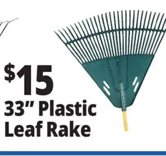 Ocean State Job Lot 33 Plastic Leaf Rake offer