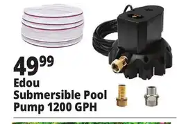 Ocean State Job Lot Edou Submersible Pool Pump 1200 GPH offer