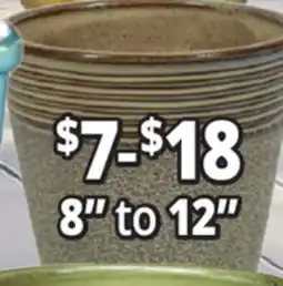 Ocean State Job Lot Outdoor Glazed Ceramic Planters offer