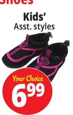 Ocean State Job Lot Kids' Water Shoes offer