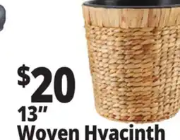 Ocean State Job Lot 13 Woven Hyacinth offer