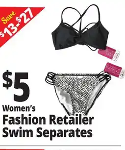 Ocean State Job Lot Women's Fashion Retailer Swim Separates offer
