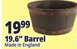 Ocean State Job Lot 19.6 Barrel Whiskey Barrel offer
