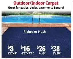 Ocean State Job Lot Outdoor/Indoor Carpet offer
