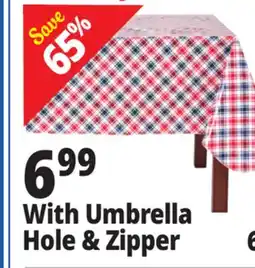 Ocean State Job Lot Indoor/Outdoor Vinyl Tablecloths offer