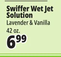 Ocean State Job Lot Swiffer Wet Jet Solution offer
