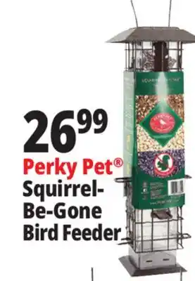 Ocean State Job Lot Perky Pet Squirrel- Be-Gone Bird Feeder offer