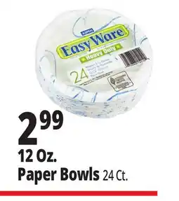 Ocean State Job Lot Aspen 12 Oz. Paper Bowls offer