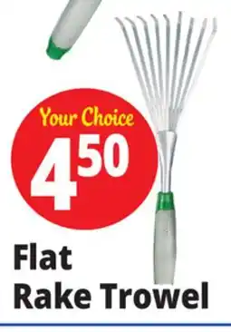 Ocean State Job Lot Flat Rake Trowel offer