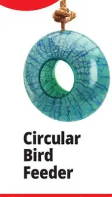 Ocean State Job Lot Circular Bird Feeder offer