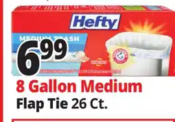 Ocean State Job Lot 8 Gallon Medium Flap Tie offer