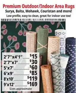 Ocean State Job Lot Premium Outdoor/Indoor Area Rugs offer