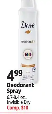 Ocean State Job Lot Deodorant Spray offer