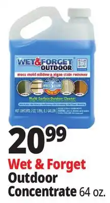 Ocean State Job Lot Wet & Forget Outdoor Concentrate offer