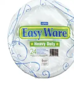 Ocean State Job Lot 7 Easy Ware Paper Plates offer