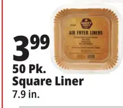 Ocean State Job Lot 50 Pk. Square Liner offer