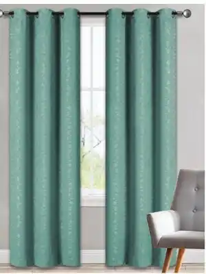 Ocean State Job Lot Energy Saving 2 Pk. Blackout Drapes 84 offer