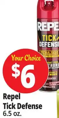 Ocean State Job Lot Repel Tick Defense offer
