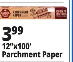 Ocean State Job Lot 12x100' Parchment Paper offer
