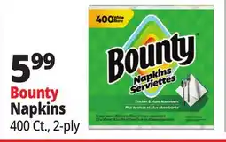 Ocean State Job Lot Bounty Napkins offer