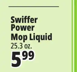 Ocean State Job Lot Swiffer Power Mop Liquid offer