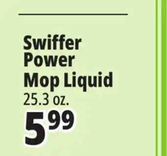 Ocean State Job Lot Swiffer Power Mop Liquid offer