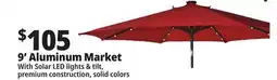 Ocean State Job Lot 9' Aluminum Market offer