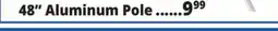 Ocean State Job Lot 48 Aluminum Pole offer