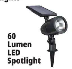 Ocean State Job Lot 60 Lumen LED Spotlight offer