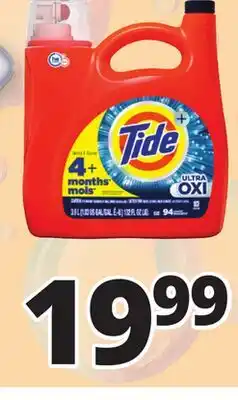 Ocean State Job Lot Tide Laundry Detergent offer