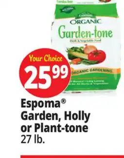 Ocean State Job Lot Garden, Holly or Plant-tone offer