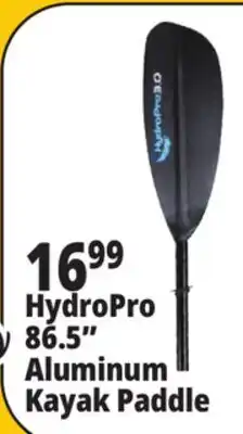 Ocean State Job Lot HydroPro 86.5 Aluminum Kayak Paddle offer