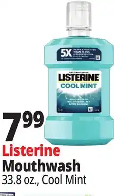 Ocean State Job Lot Listerine Mouthwash offer