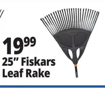 Ocean State Job Lot 25 Fiskars Leaf Rake offer