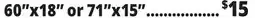 Ocean State Job Lot 60x18 or 71x15 Fence Panel offer