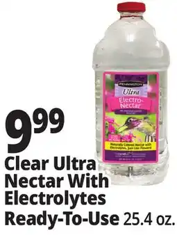 Ocean State Job Lot Pennington Clear Ultra Nectar With Electrolytes Ready-To-Use offer
